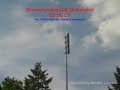 Funktionsüberprüfung einer elektronischen Sirene, leider mit Fehlfunktion des Signals Feueralarm.Function-test of a german electronic-siren-type with malfunction.