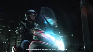 Samsung: Un pare-brise intelligent pour motos