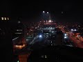 Dawn breaking over Seattle - UFOs