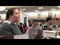 Crazy Chick Flips Out in Barnes & Noble - YouTube