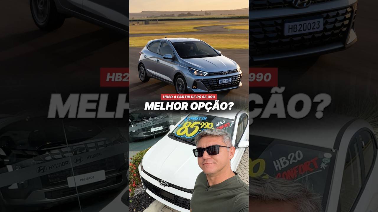HYUNDAI HB20 a partir de R$ 85.990