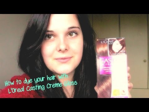 how to dye your hair using l'oreal