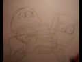 hey, this ones a little different than the rest, I hope you like it, I might add colour later if I get time. CLAMPS ... draw robot mafia futurama fry leela bender clamps joey mousemat donbot 