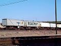 EB BNSF Z Train Crossing the Double Diamond @ Colton CA