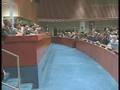 VOA's Vafa Mostaghim asks President Ahmadinejad a question