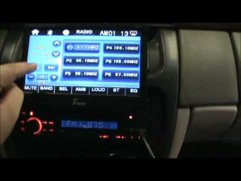 Cadillac Deville 2000 7″ In dash Radio and 15″ Drop Down LCD TV Candy Paint Job CAR AUDIO & TVS