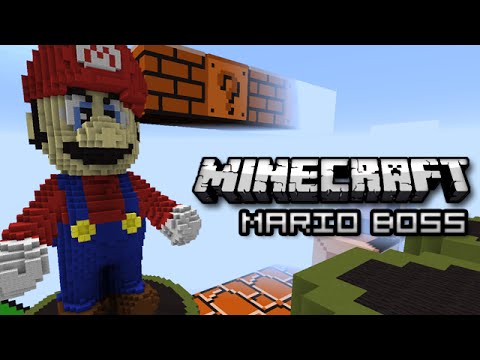 how to be mario in minecraft