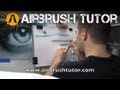 How to airbrush a line