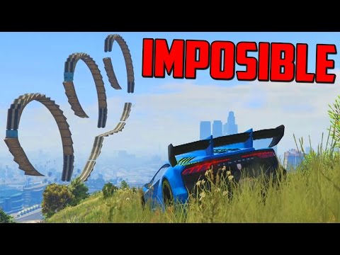 ¡SÚPER MEGA ULTRA IMPOSIBLE! ¡TRIPLE LOOPING! - Gameplay GTA 5 Online Funny Moments (Carrera GTA V)