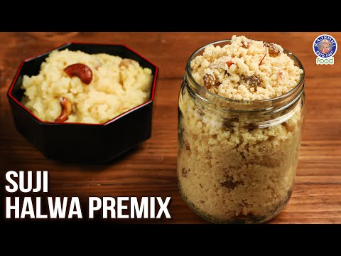 Suji Halwa Premix Recipe | Easy to make Indian Premix Recipe#sweet #sujikahalwa | Chef Ruchi Bharani