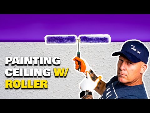 how to paint with a roller w
