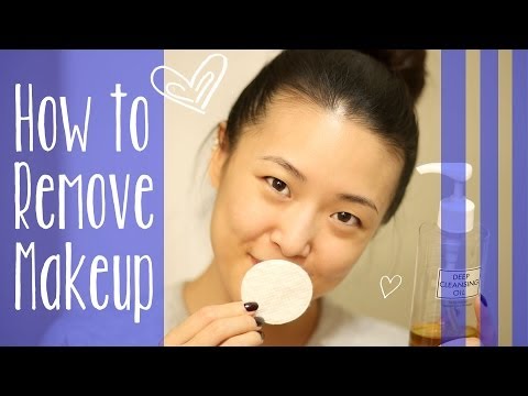 how to remove makeup