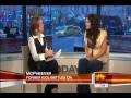 katharine mcphee being interviewed by meredith viera on the today show on 1-31-07.