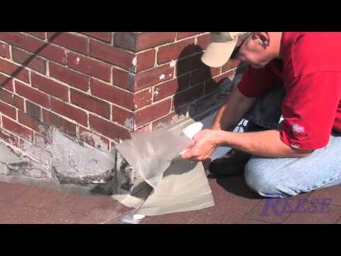 how to fix leak around chimney
