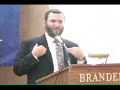 Rabbi Shmuley at the Bronfman Symposium - Part 1 Rabbi Shmuley at the Bronfman Symposium - Part 1