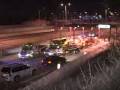 I80/294  CAR VS TOLLBOOTH-ROLLOVER ACCIDENT (E.Hazel Crest)
