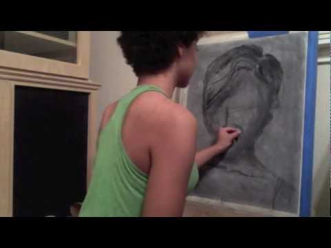 how to draw self portraits