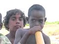 Isaiah Barra'kawuy is the 6 year old son of Mirarra' Burarrwanga. His skin name is Bangardi and his nickname is 'Widi' - a corruption of Werti (wallaby) for the way he used to sleep as an infant with his hands curled up in the manner of a joey.

'Widi' is getting pretty good at playing yidaki and will no doubt improve with time.
