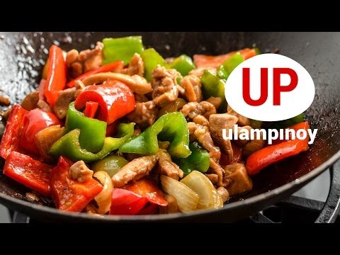 stir - Easy to make chicken and vegetable stir-fry. More at www.ulampinoy.com.