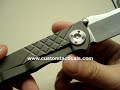 www.customtacticals.com - Review of the hard-to-find CRK Umnumzaan. This is a hell of a knife, and is a very worthy successor to the Sebenza.
