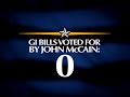 john mccains twisted priorities  celeb ad response 