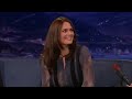 both emily & conan showered their baby siblings with tender promises of murder. more conan @ http://teamcoco.com/video.