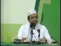 Kuliah Sohih Bukhari: Wanita seorang menjadi saf dan Jika antara Imam dan makmum itu dinding. ISU: