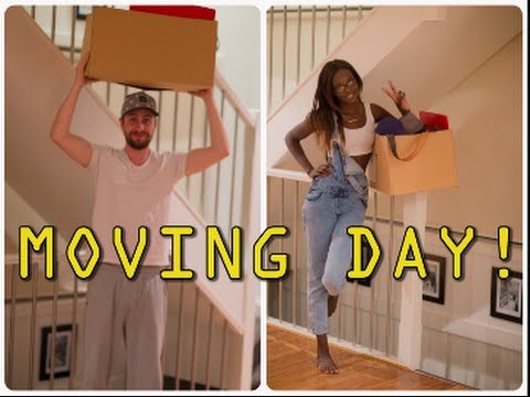 New Apartment | Moving Day! - JamieAndNikki Vlog #66