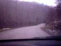 me driveing up adams branch