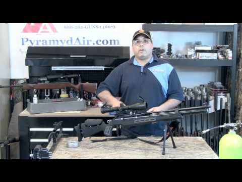 .25 cal airgun - http://www.pyramydair.com/s/m/Hatsan_BT65SB_PCP_Air_Rifle_Black/2780?utm_source=yt-re&utm_medium=v&utm_campaign=re-BT65 The Hatsan BT65 is extremely impressi...