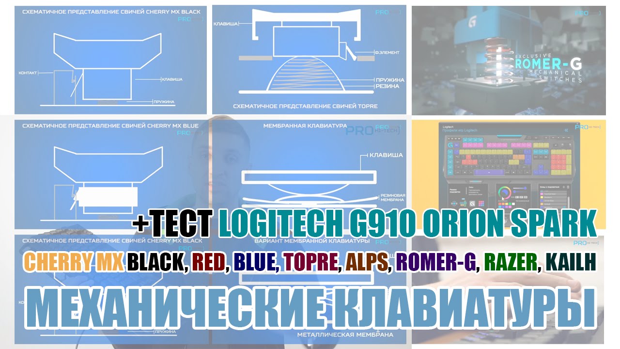 Как выбрать механическую клавиатуру и стоит ли брать Logitech G910 Orion Spark?