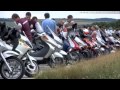 Projížďka Brnem, cesta v koloně na Vyškovské letiště, jediné oficiální Scooter sprinty v ČR, nasledně volné jízdy, kde si mohl každý zkusit svůj skútr proti komukoliv.Pořádá www.scootland.cz.