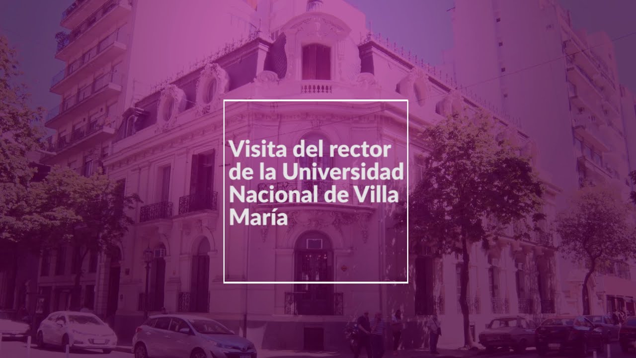 El rector de la Universidad Nacional de Villa María visitó la UNR