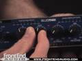 the presonus bluemax at front end audio. for more info visit www.frontendaudio.com the bluemax is the world's first affordable stereo analog compressor with preset compression curves tailored for a variety of individual instrument and vocal applications. there is a 'manual' mode that allows control over parameters like attack, release, and ratio. the bluemax also features full metering over gain reduction and input/output levels plus a sidechain insert jack for spectral processing. the ...