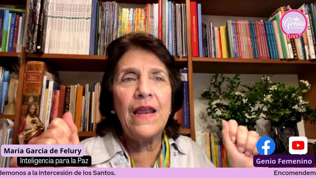 Iniciamos Noviembre enInteligencia para la Paz con Maria Garcia de Fleury.