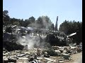 War of the Worlds set. Universal Studios
