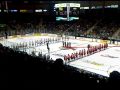 Team WHL introductions, Grant Fuhr at Victoria BC, Subway Super Series vs Russian Hockey Nov 25 2009