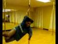 Fat Girl on a stripper pole