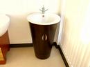Bathgems.com - \"Calla Lily\" Pedestal Vanity Cabinet Bathgems.com - \"Calla Lily\" Pedestal Vanity Cabinet