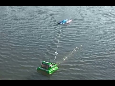 how to recover flipped rc boat