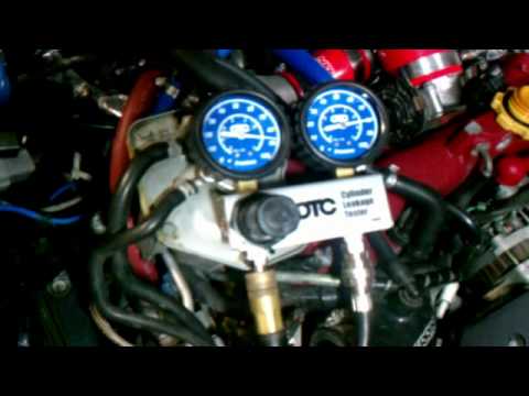 how to leak down test subaru