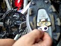 adjustment for crank brother clipless pedals, shoes