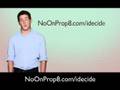 No On Prop 8 - I Decide Ad