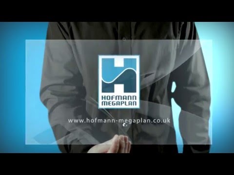holographic animation - Hofmann Megaplan. See www,hofmann-megaplan.co.uk more information or call 01480 891011.