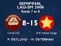 en av de fyra matcherna i sjunde rundan i lag-sm-semifinalen mellan ume� hss och bhk m�llan rouge.