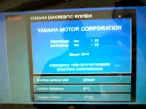 Yamaha diagnostic software yds 1.33 14