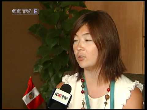 Chinos disfrutan del pabellón de Perú en Expo Mundial de Shanghai (tv china)