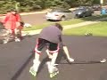 Hockey tricks and saves