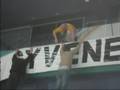 Ultras Jokerit tifo in Jokerit-HIFK 20.1.2007