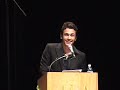 James Franco speech part 1